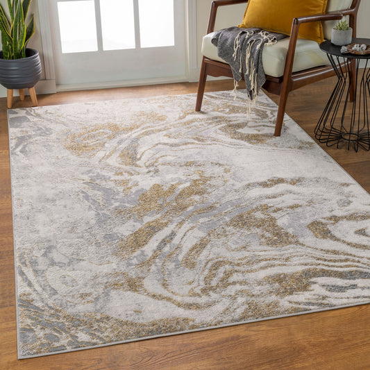 Firenze FZE-2306 5' x 7' Machine Woven Area Rug