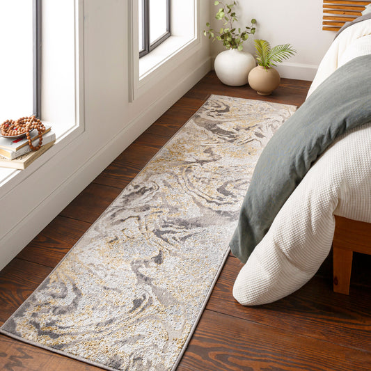 Firenze FZE-2306 7ft Runner Machine Woven Runner Rug