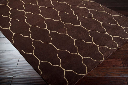 Gates GAT-1000 2' x 3' Handmade Wool Accent Rug