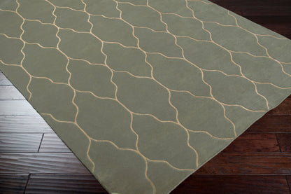 Gates GAT-1004 2' x 3' Handmade Wool Accent Rug