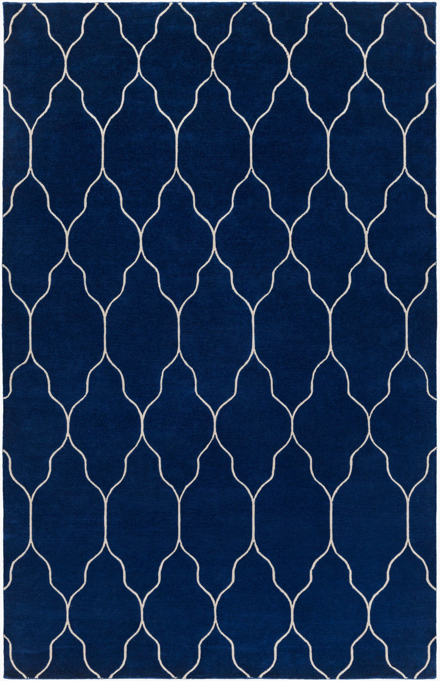 Alfombra de lana hecha a mano Gates GAT-1012 de 1,52 m x 2,44 m