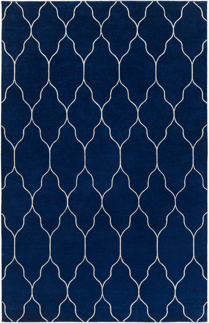 Alfombra de lana hecha a mano Gates GAT-1012 de 1,52 m x 2,44 m