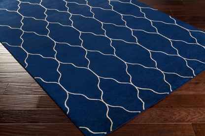 Alfombra de lana hecha a mano Gates GAT-1012 de 1,52 m x 2,44 m