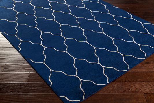Alfombra de lana hecha a mano Gates GAT-1012 de 1,52 m x 2,44 m