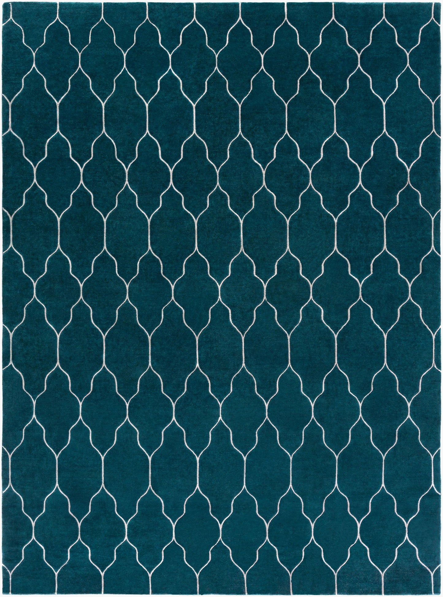 Alfombra de lana hecha a mano Gates GAT-1013 de 2,44 m x 3,34 m