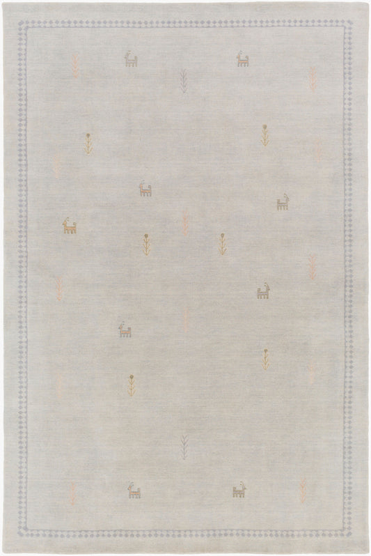 Gava GAV-5000 2' x 3' Handmade Wool Accent Rug