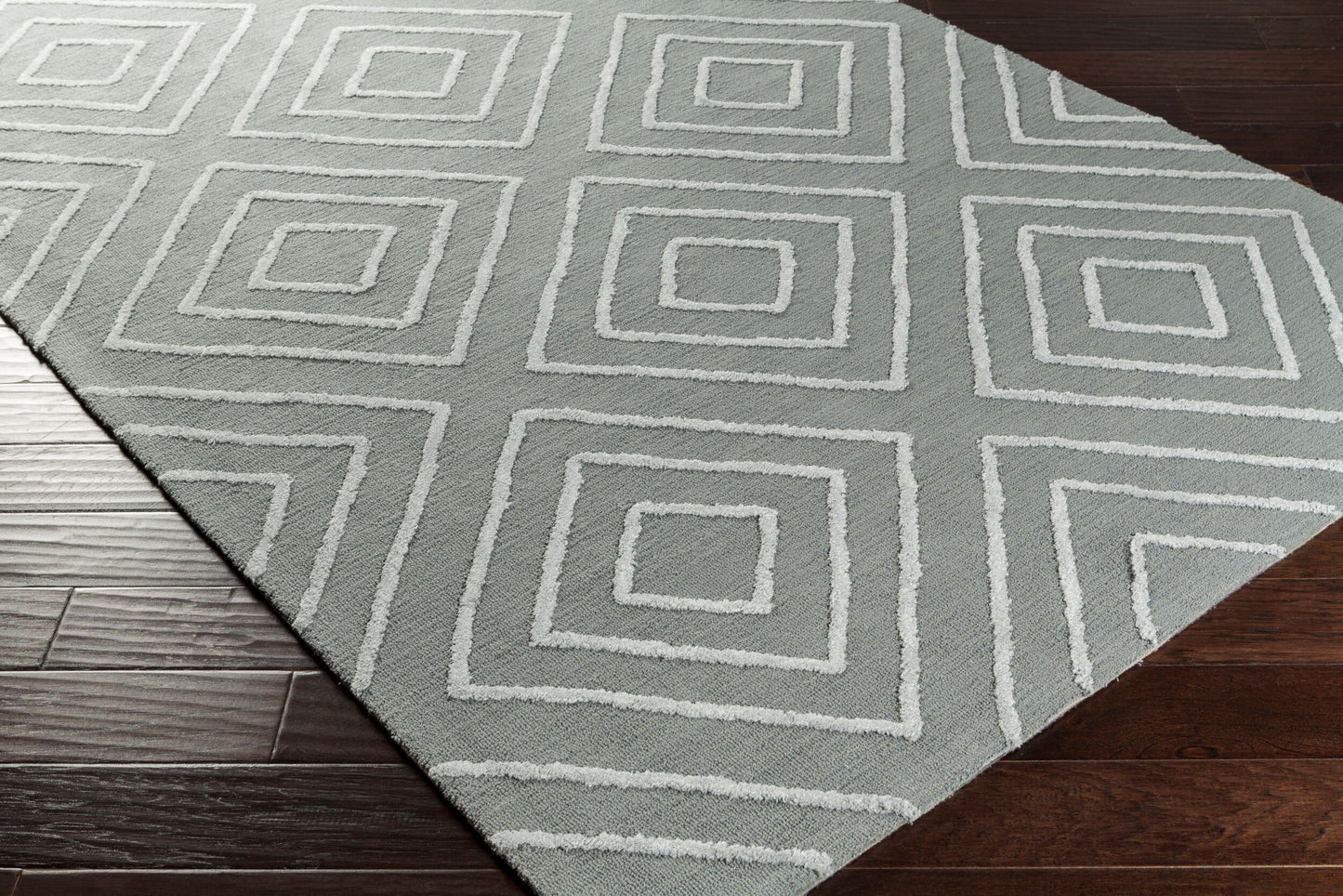 Alfombra Gable GBL-2008 de 3,6 x 4,5 m, hecha a mano