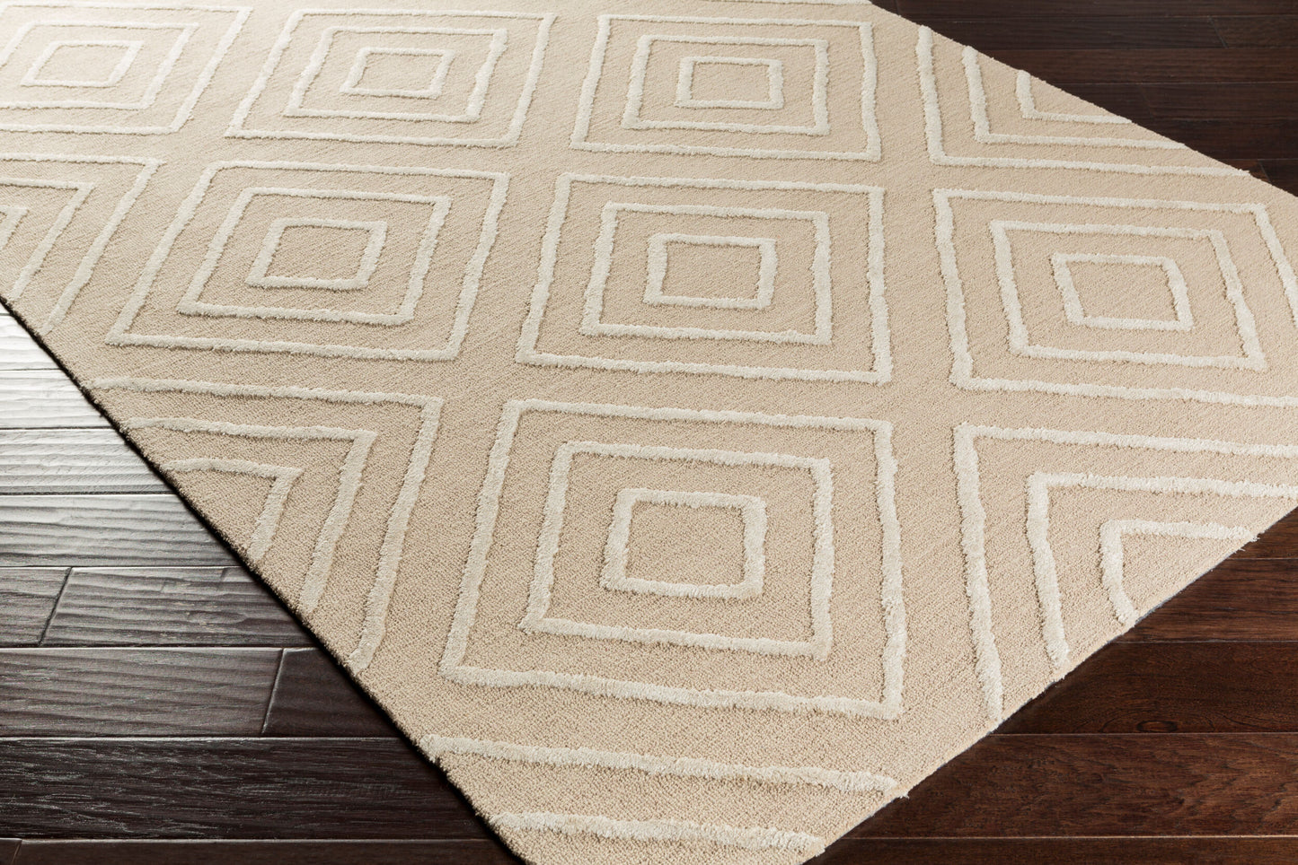 Alfombra Gable GBL-2009 de 2,7 x 3,6 m, hecha a mano