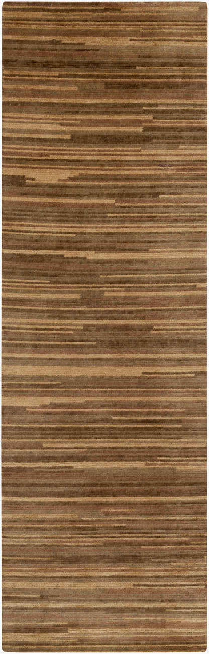 Gradience GDC-7002 8ft Runner Handmade Wool Runner Rug