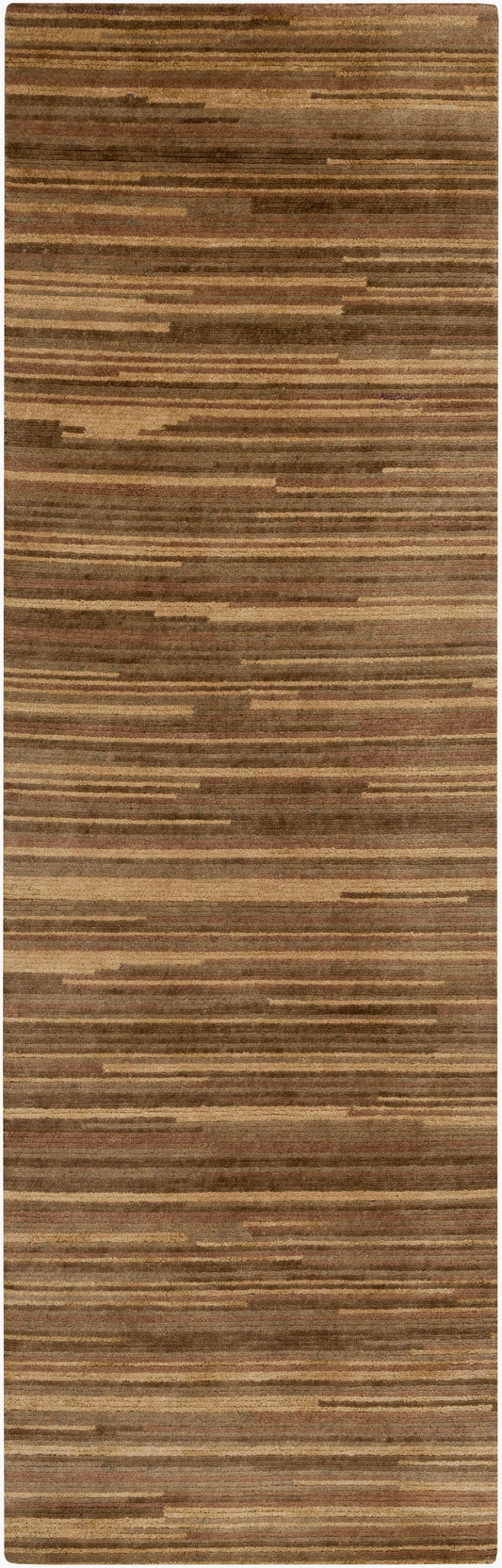 Gradience GDC-7002 8ft Runner Handmade Wool Runner Rug