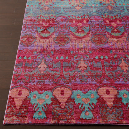 Alfombra decorativa tejida a máquina Germili GER-2300 de 3' x 5'