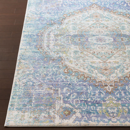 Alfombra decorativa tejida a máquina Germili GER-2306 de 3' x 5'