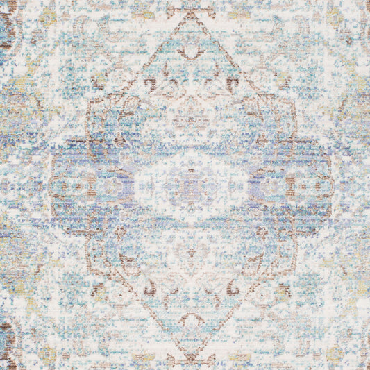 Alfombra decorativa tejida a máquina Germili GER-2306 de 3' x 5'