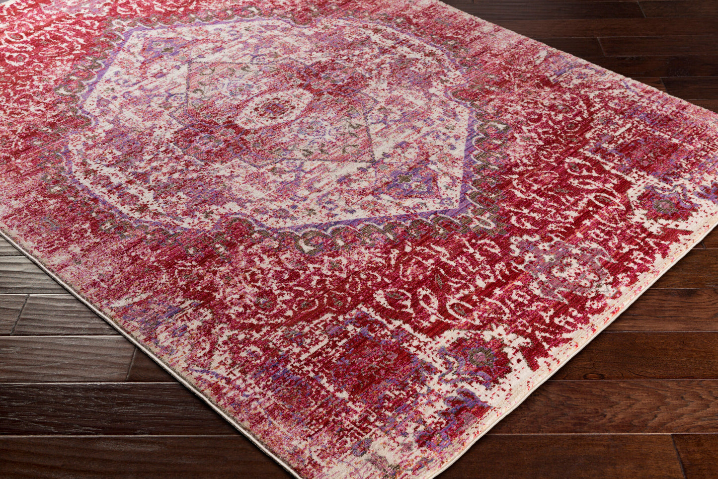 Alfombra decorativa tejida a máquina Germili GER-2307 de 3' x 5'