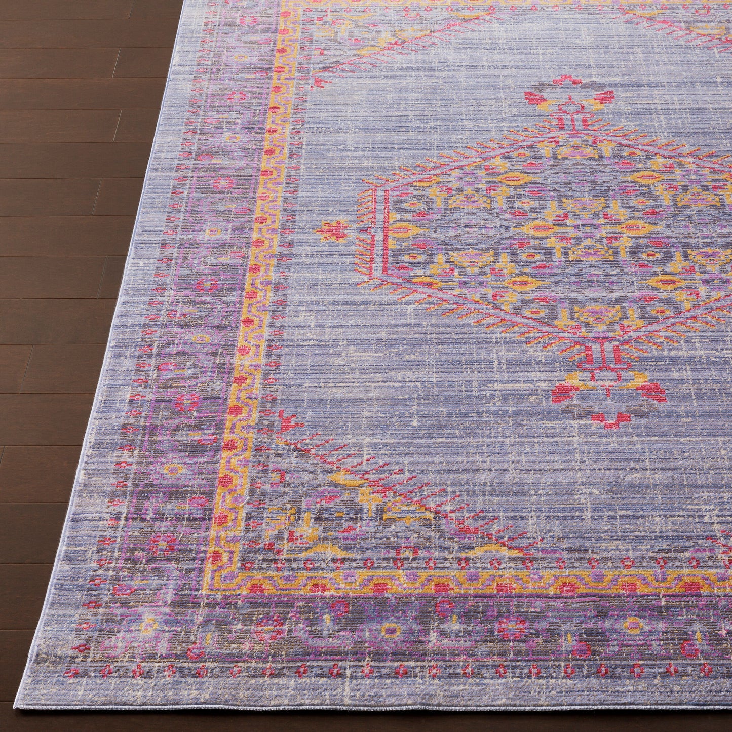 Alfombra decorativa tejida a máquina Germili GER-2308 de 2' x 3'