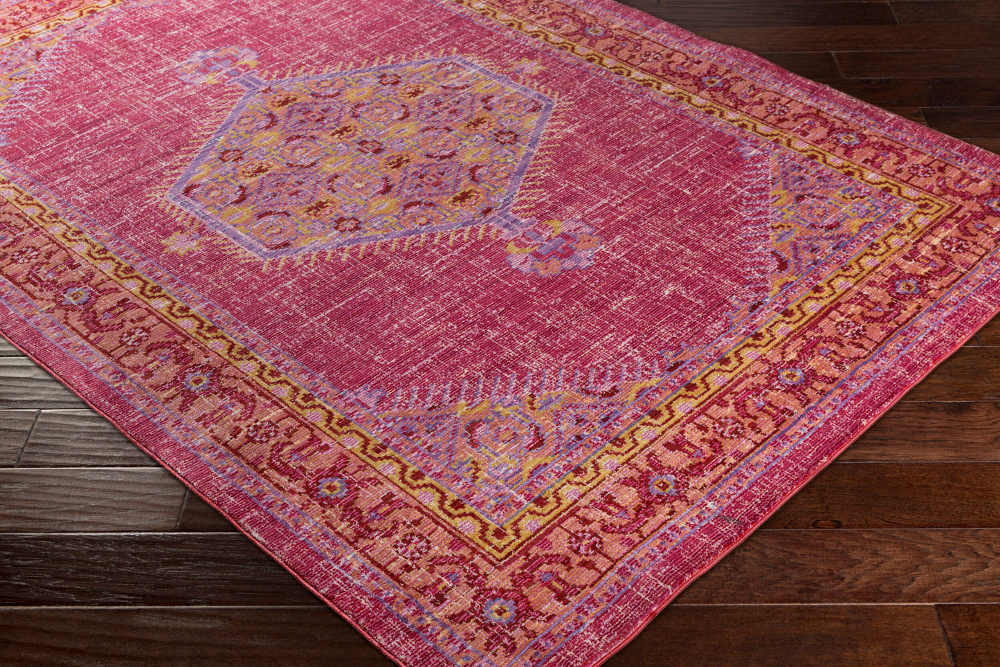 Alfombra decorativa tejida a máquina Germili GER-2313 de 3' x 5'