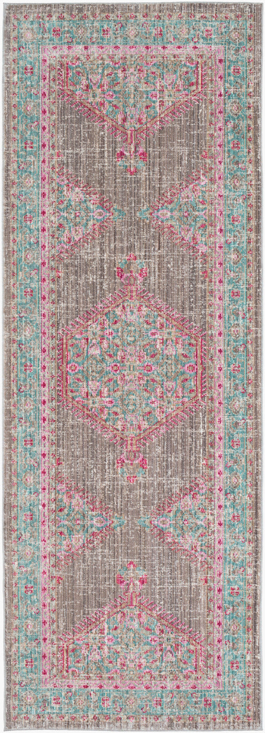 Germili GER-2315 8ft Runner Machine Woven Runner Rug