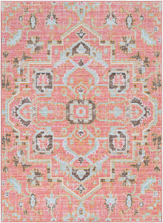 Alfombra decorativa tejida a máquina Germili GER-2318 de 3' x 5'