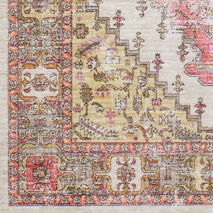 Alfombra decorativa tejida a máquina Germili GER-2323 de 3' x 5'