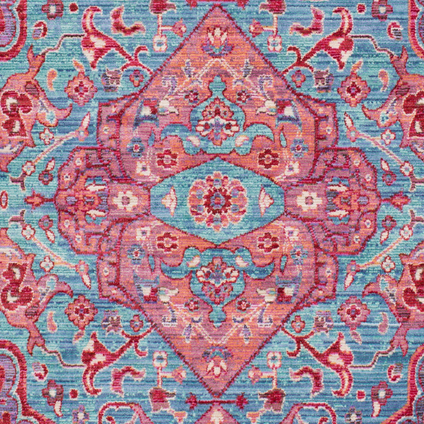 Alfombra decorativa tejida a máquina Germili GER-2325 de 3' x 5'