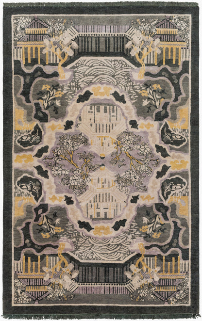 Geisha GES-1006 5' x 8' Handmade Wool Area Rug