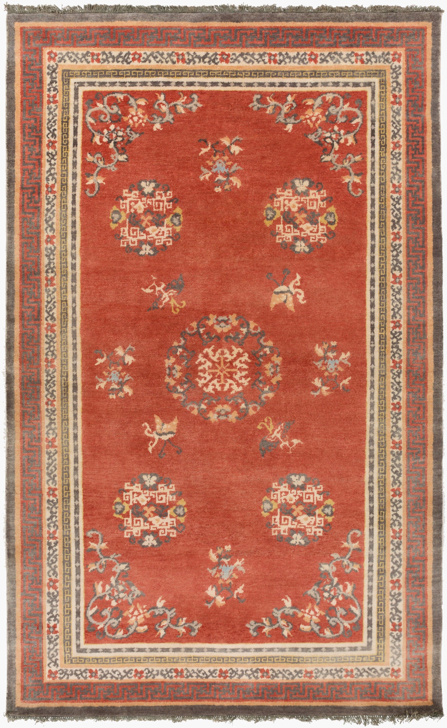 Geisha GES-1009 2' x 3' Handmade Wool Accent Rug