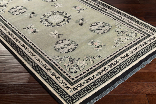 Geisha GES-1017 5' x 8' Handmade Wool Area Rug