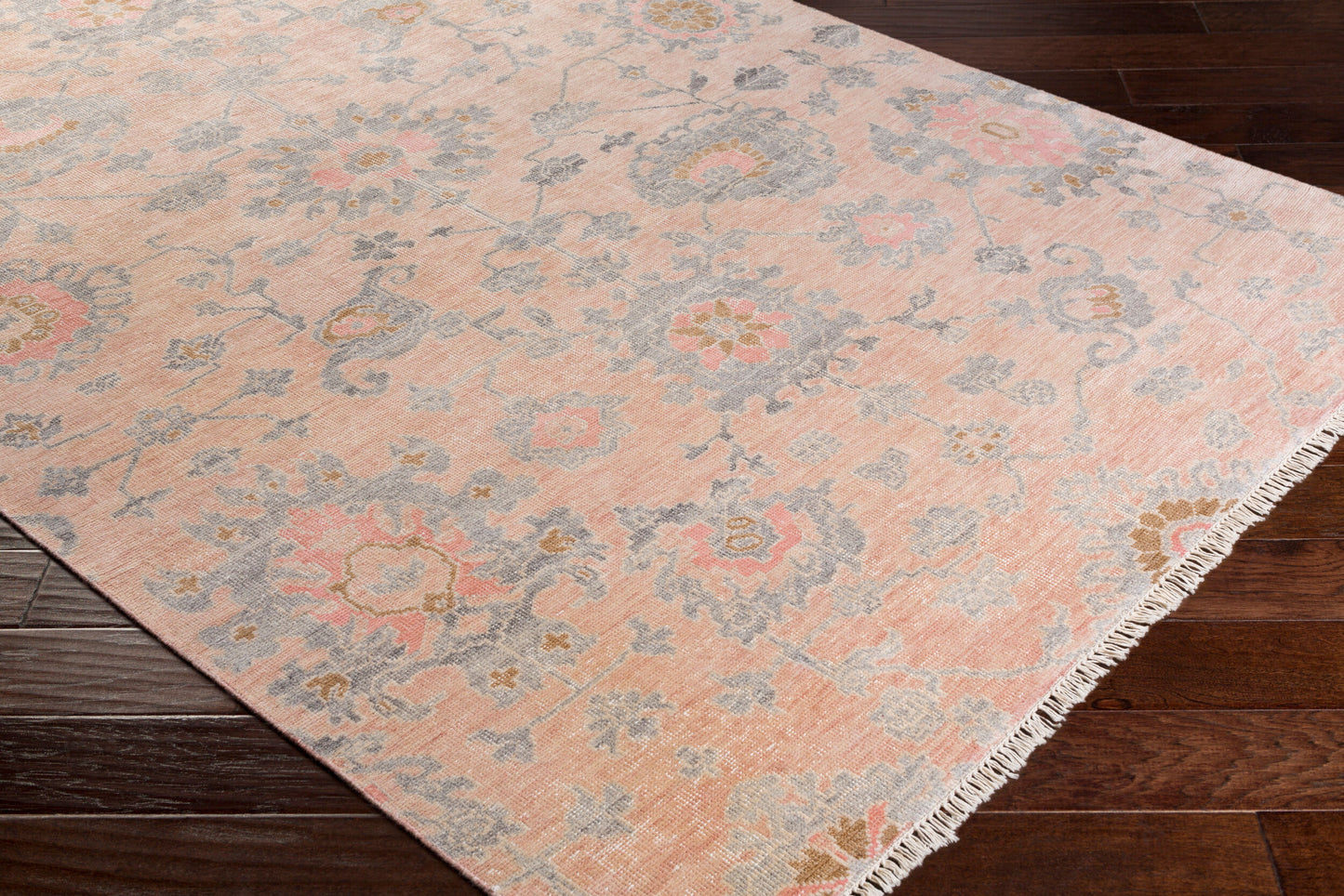 Gorgeous GGS-1005 12ft Runner Handmade Faux Silk Runner Rug