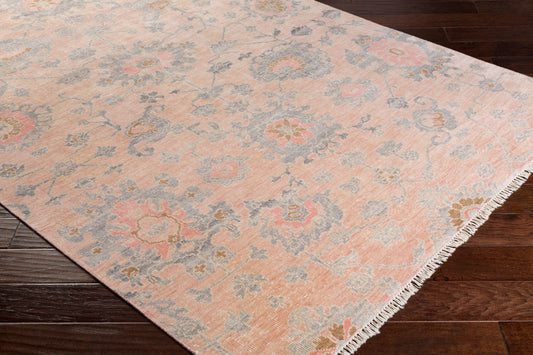 Gorgeous GGS-1005 12ft Runner Handmade Faux Silk Runner Rug