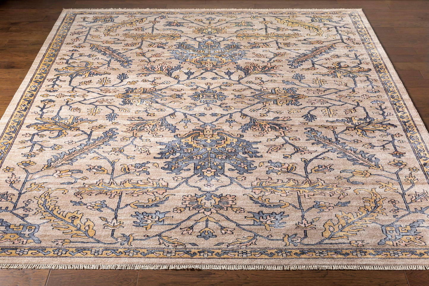 Gorgeous GGS-1006 2' x 3' Handmade Faux Silk Accent Rug