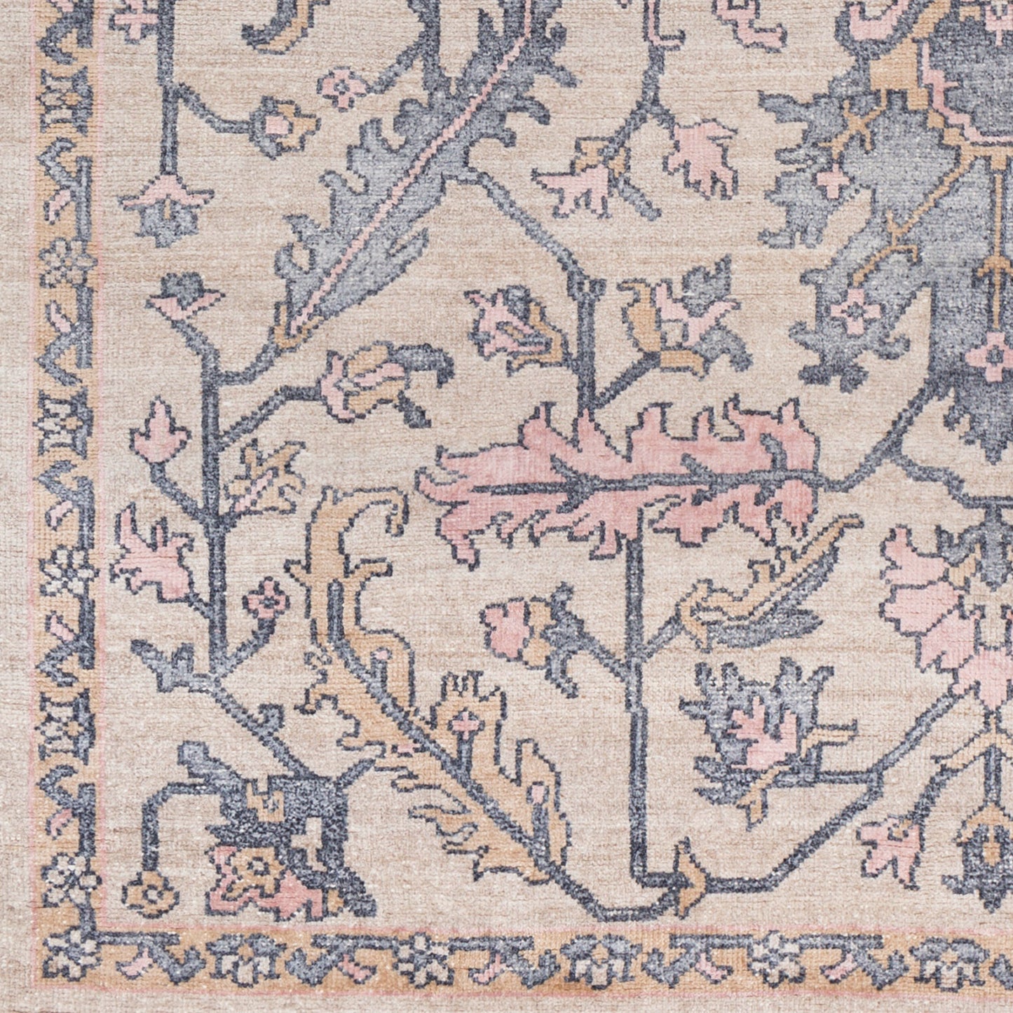 Gorgeous GGS-1006 2' x 3' Handmade Faux Silk Accent Rug
