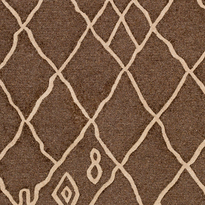 Ghana GHN-2414 Alfombra de lana hecha a mano de 2,7 x 3,6 m