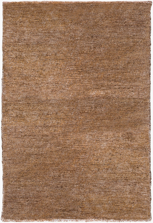 Gilded GID-5001 2' x 3' Handmade Faux Silk Accent Rug