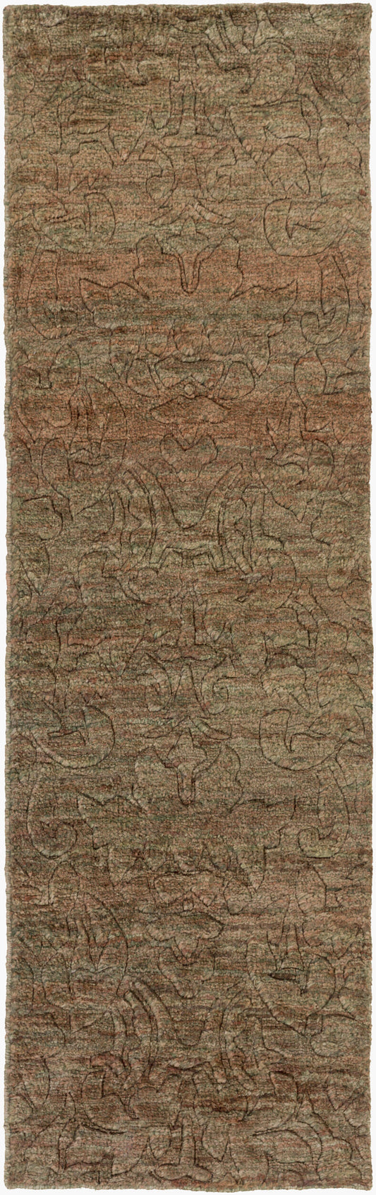 Galloway GLO-1000 8ft Runner Handmade Jute Runner Rug