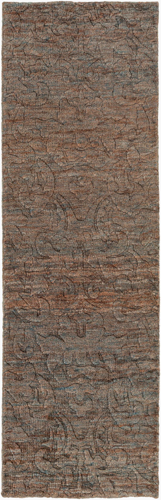 Galloway GLO-1001 8ft Runner Handmade Jute Runner Rug