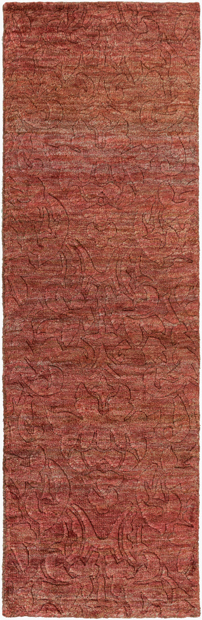 Galloway GLO-1002 8ft Runner Handmade Jute Runner Rug