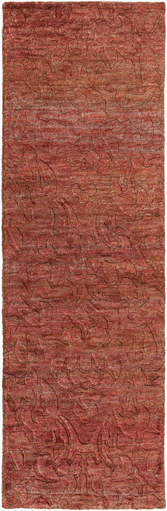 Galloway GLO-1002 8ft Runner Handmade Jute Runner Rug