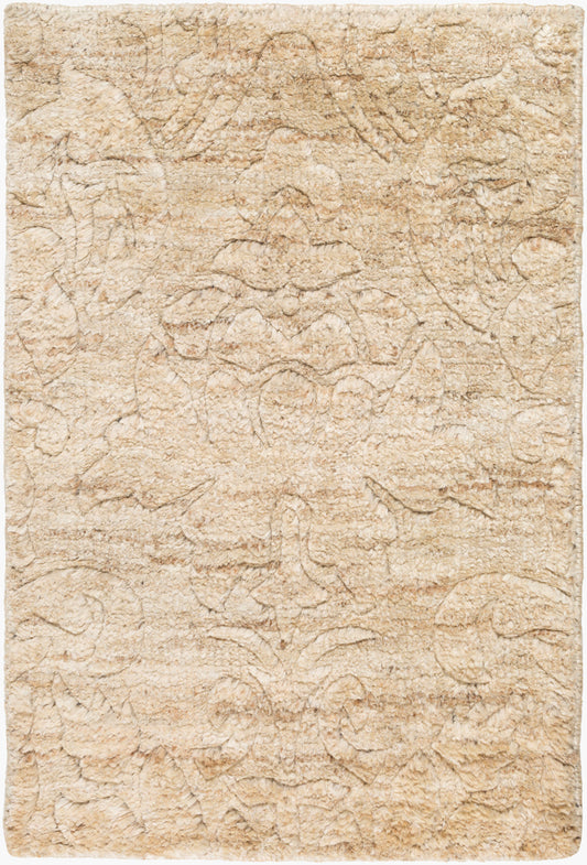 Galloway GLO-1003 2' x 3' Handmade Jute Accent Rug