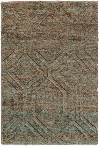 Galloway GLO-1004 2' x 3' Handmade Jute Accent Rug