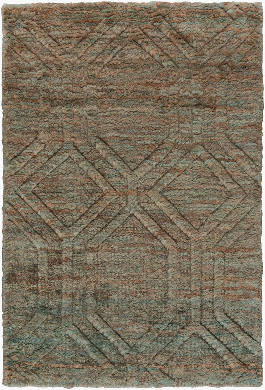 Galloway GLO-1004 2' x 3' Handmade Jute Accent Rug