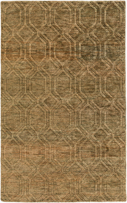 Galloway GLO-1005 3' x 5' Handmade Jute Accent Rug