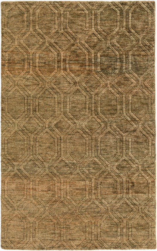 Galloway GLO-1005 3' x 5' Handmade Jute Accent Rug