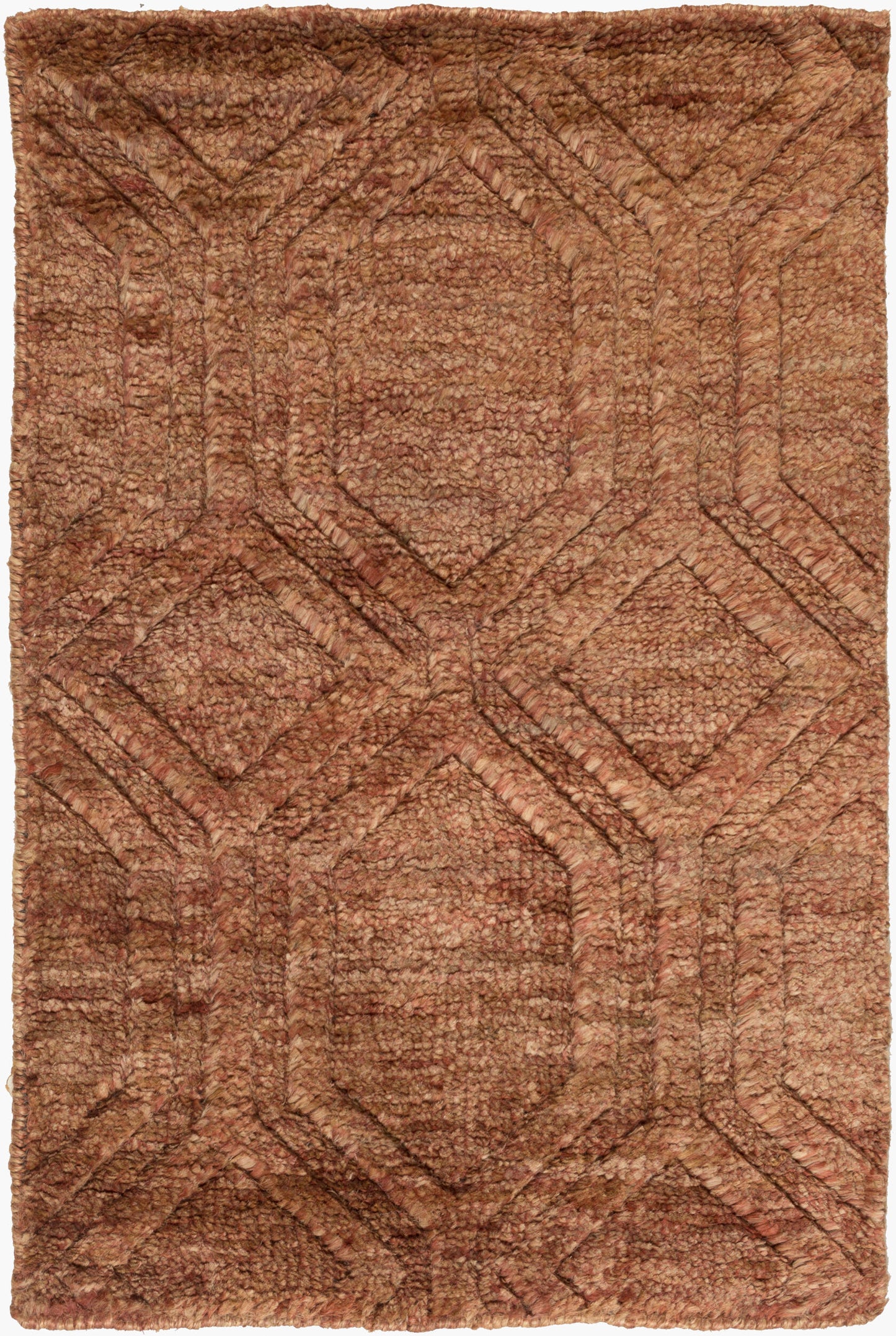 Galloway GLO-1006 2' x 3' Handmade Jute Accent Rug