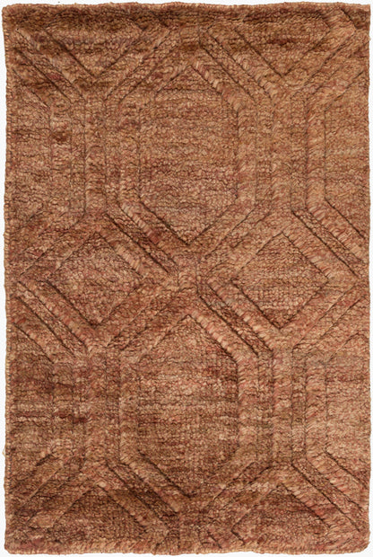 Galloway GLO-1006 2' x 3' Handmade Jute Accent Rug