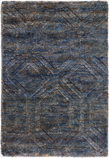 Galloway GLO-1007 2' x 3' Handmade Jute Accent Rug