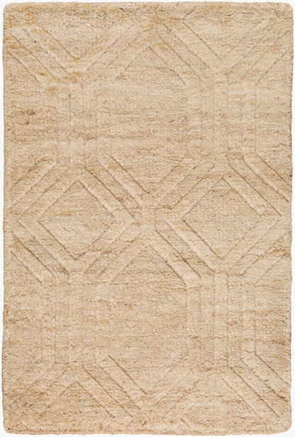 Galloway GLO-1008 2' x 3' Handmade Jute Accent Rug