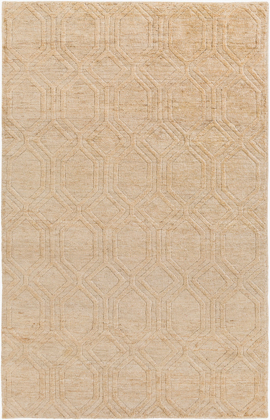 Galloway GLO-1008 3' x 5' Handmade Jute Accent Rug