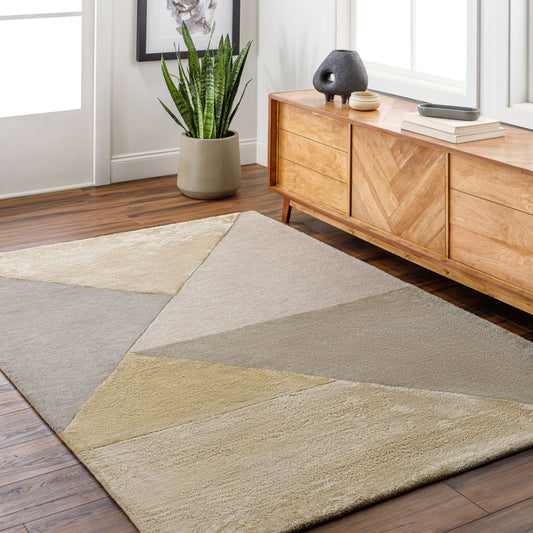 Alfombra hecha a mano Glasgow GLS-2304 de 2,7 x 3,6 m