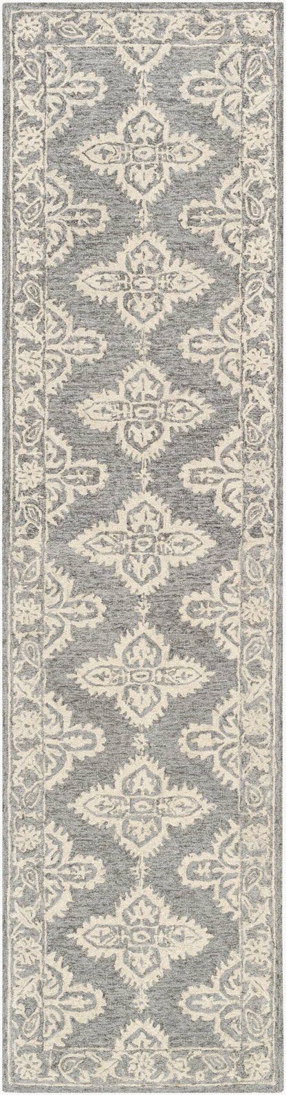 Granada GND-2302 8ft Runner Handmade Wool Runner Rug