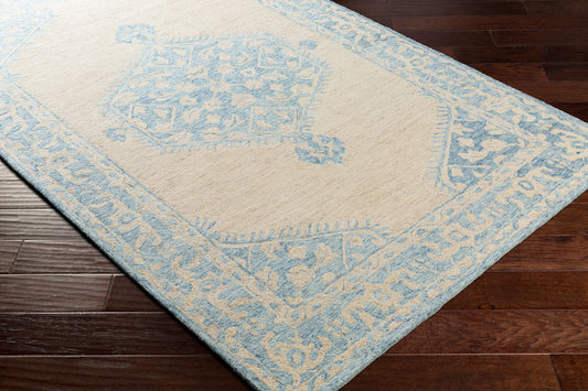 Alfombra de lana hecha a mano Granada GND-2306 de 2,7 x 3,6 m
